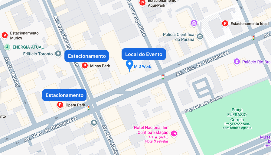 Local do Evento e Estacionamento